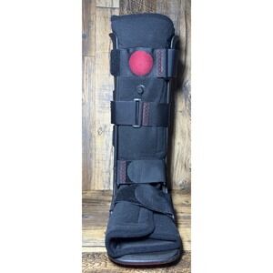 ProCare XcelTrax Air Walking Boot Tall, Black, Adjustable, Air Pump Works Medium